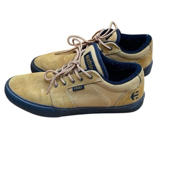 Etnies Barge LS Camel Brown Skate Shoes Men’s Size 7.5 - Picture 2 of 8